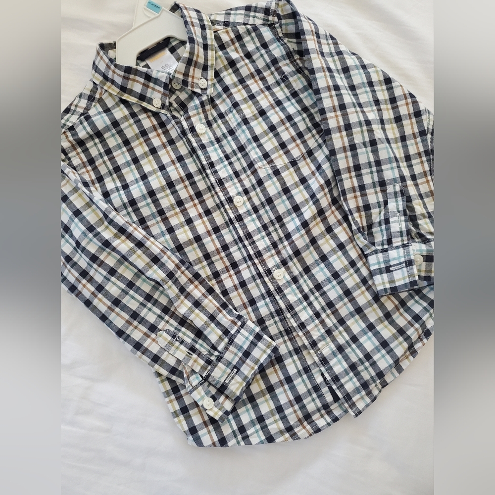 Gymboree Plaid Button Down